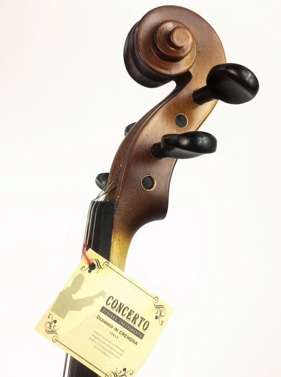 CONCERTO HD-V11-F-1/2 Keman (Abanoz Aksam) – Özçakır Müzik Aletleri
